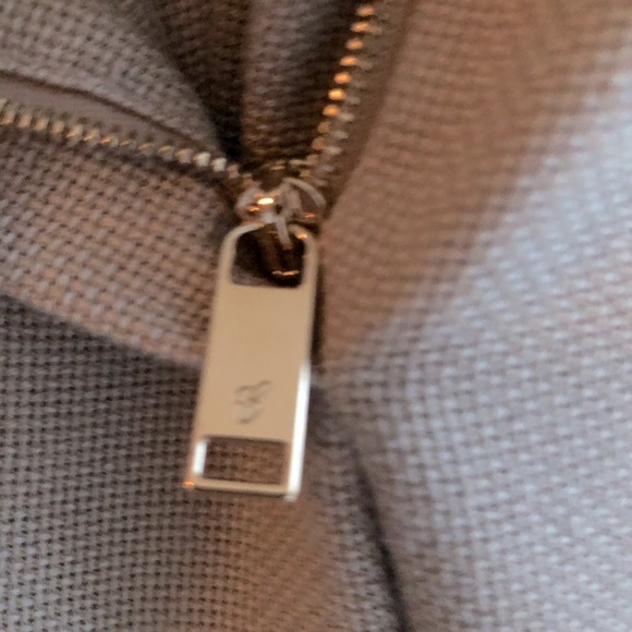 Chloe summer grey straight leg pants 34 - Picture 2 of 7